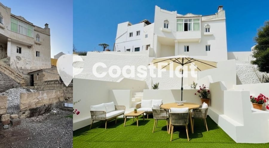 Three-story townhouse with three terraces and two entrances, with the possibility of creating a separate apartment in Tamaimo! – 2