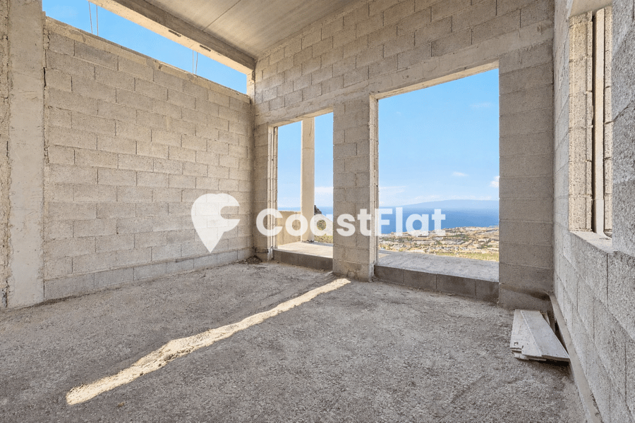 Villa under construction with a 2,000 m² plot and views of the Atlantic Ocean in Roque del Conde. – 13