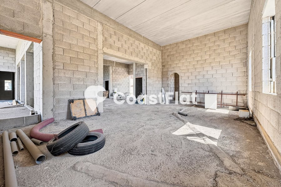 Villa under construction with a 2,000 m² plot and views of the Atlantic Ocean in Roque del Conde. – 11