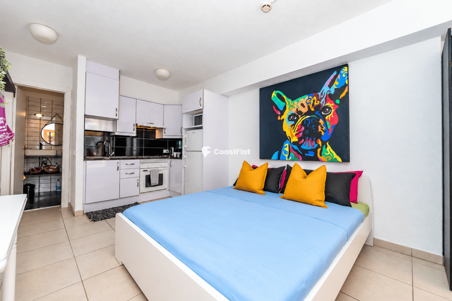 Charming studio flat with a terrace and swimming pool in San Eugenio Bajo, Costa Adeje. – 6