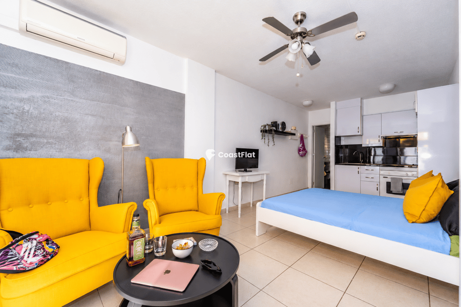 Charming studio flat with a terrace and swimming pool in San Eugenio Bajo, Costa Adeje. – 9